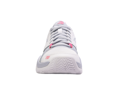 K-Swiss Women's Speedex Padel Shoe (White/Arctic Ice/Neon Pink)