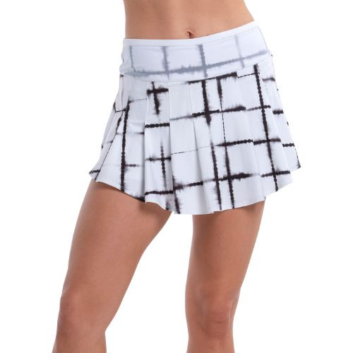 Lucky In Love Shibori Plaid Skirt 