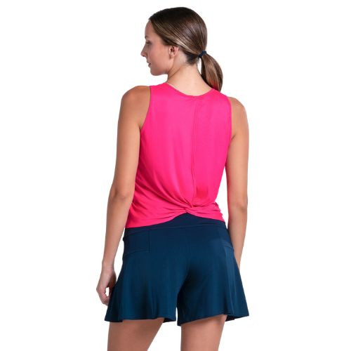 Lucky In Love Twist Back Rib Tank 