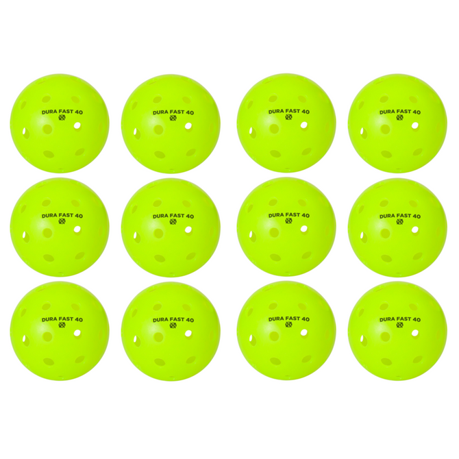 Dura Fast 40 Pickleballs Outdoor Pickleballs 