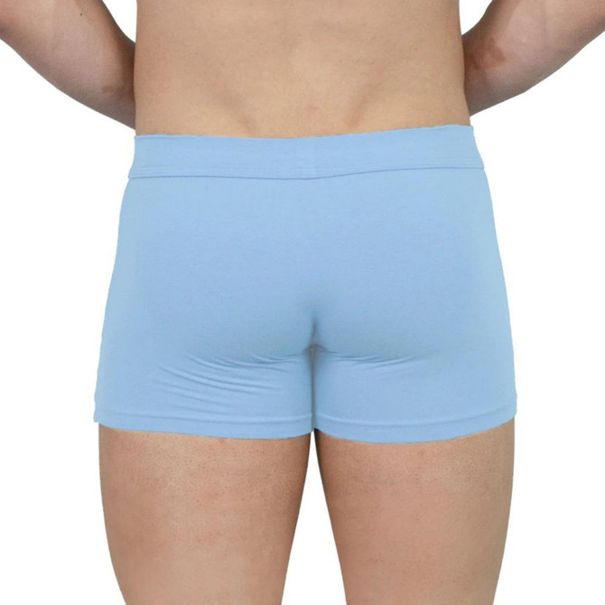 Obviously EliteMan - Boxer Brief 3 inch Leg (Sky, Small)