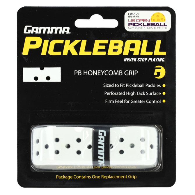 Gamma Pickleball Honeycomb Grip (White)