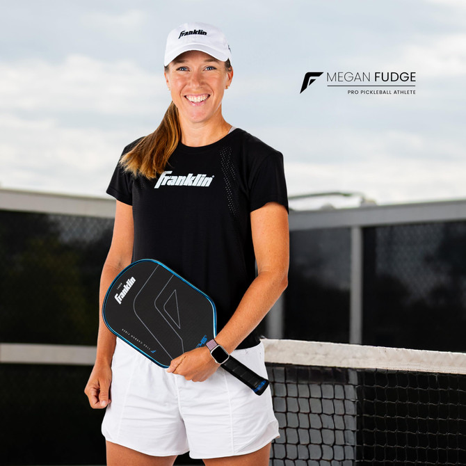 Franklin Sports C45 Carbon Fiber Pickleball Paddle (Hybrid, 14mm, Blue)