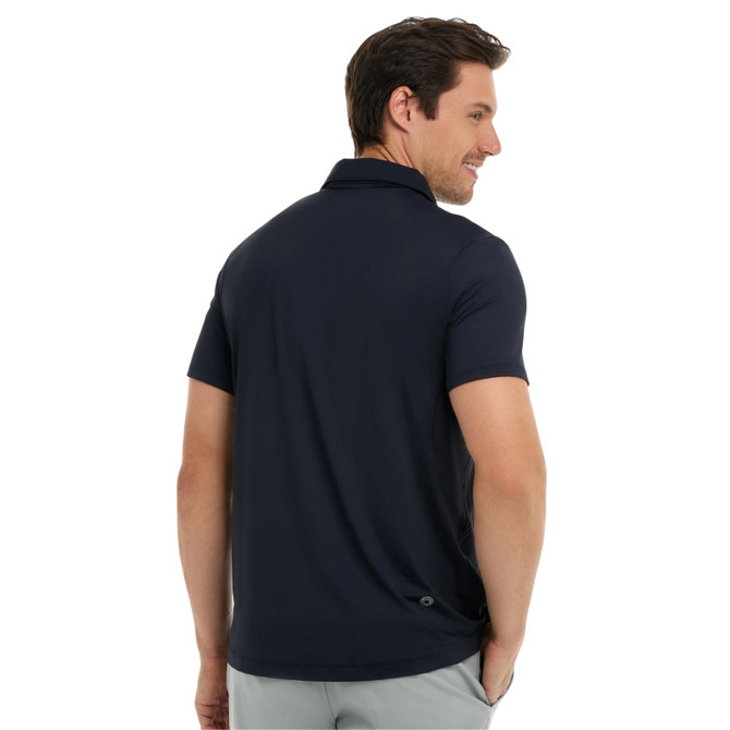 BloqUV Men's UPF 50+ UV Sun Protection Short Sleeve Active Polo Shirt