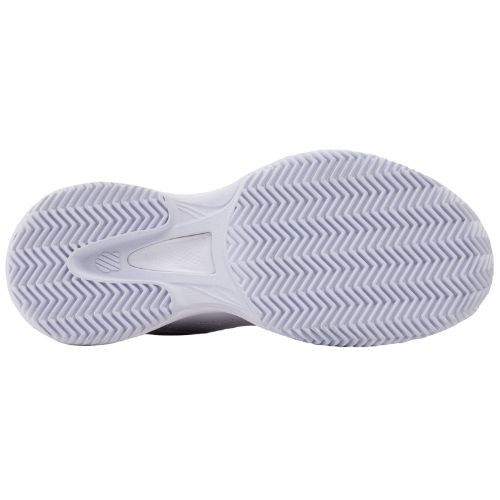 K-Swiss Women's Court  Express 2 Tennis Shoe (White/Purple Haze/Neon Lavender)