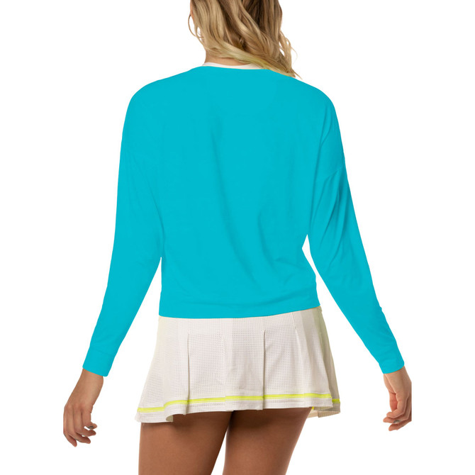 Lucky In Love Hype Long Sleeve Tennis Shirt.