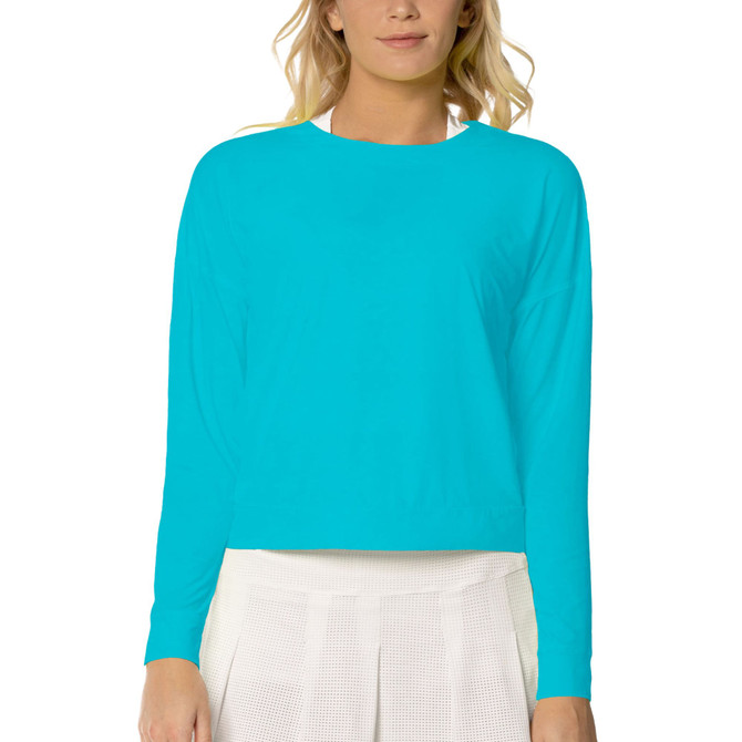 Lucky In Love Hype Long Sleeve Tennis Shirt.