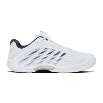 K-Swiss Men's Hypercourt Express 3 (White/Peacoat/Silver).