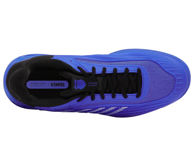 K-Swiss Men's Hypercourt Express 3 (Dazzling Blue/Black/White)