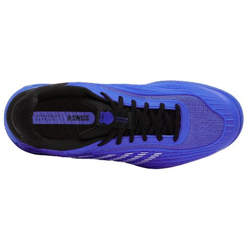 K-Swiss Men's Hypercourt Express 3 Clay Tennis Shoe (Dazzling Blue/Black/White)