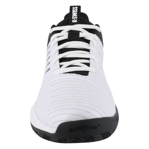 K-Swiss Men's Ultrashot Light Tennis Shoe (White/Black) 