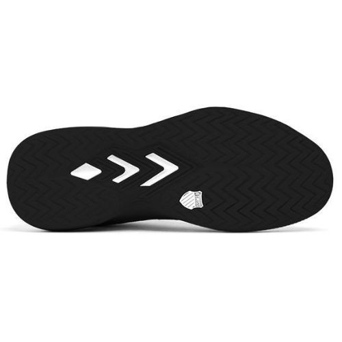 K-Swiss Men's Ultrashot Light Tennis Shoe (White/Black) 