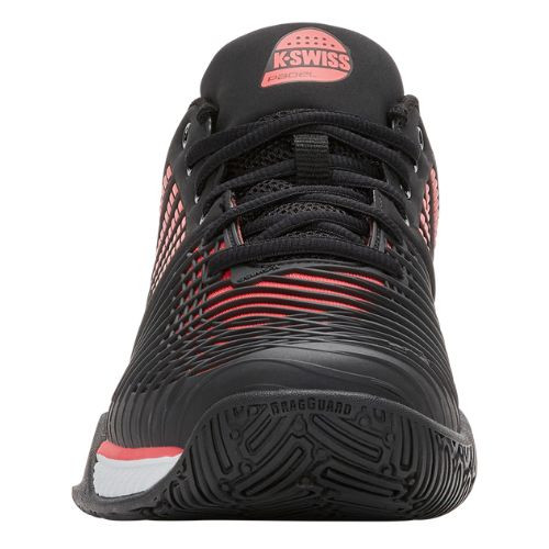 K-Swiss Men's Express Light 3 HB Padel Shoe (Black/Micro Chip Neon Lava) 