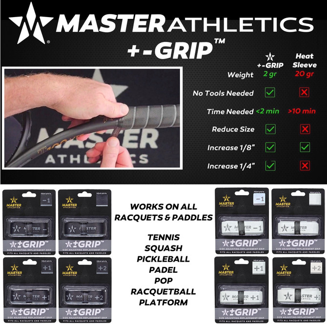 Master Athletics +-Grip™ Size Adjusting Replacement Grip 