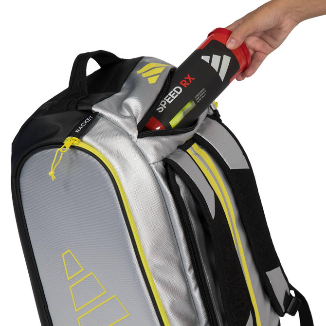 Adidas Padel Racket Bag Tour (Silver/Lime)
