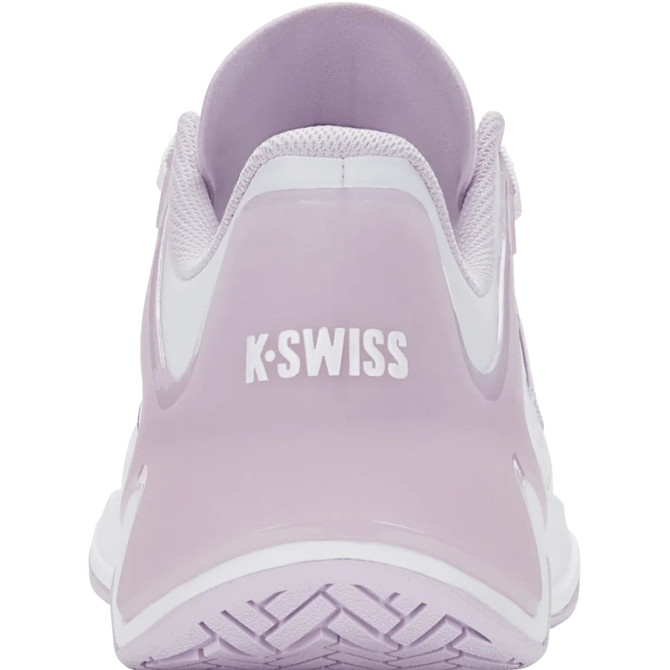 K-Swiss Women's K-Frame Pickleball Performance Shoe (White/Orchid Hush/Purple Haze).