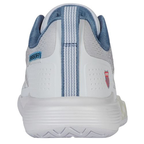 K-Swiss Women's Ultra Court Pickleball Shoe (White/Faded Denim/Dubarry) 