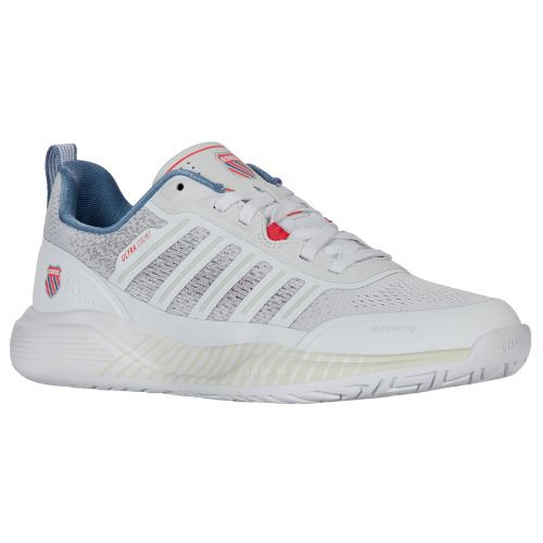 K-Swiss Women's Ultra Court Pickleball Shoe (White/Faded Denim/Dubarry) 
