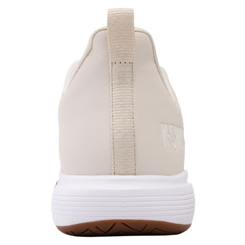 K-Swiss Women's Ultrashot Light Indoor Tennis Shoe (Whitecap Gray/White/Egret)