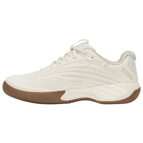 K-Swiss Women's Hypercourt Express 3 Indoor Tennis Shoe (Egret
