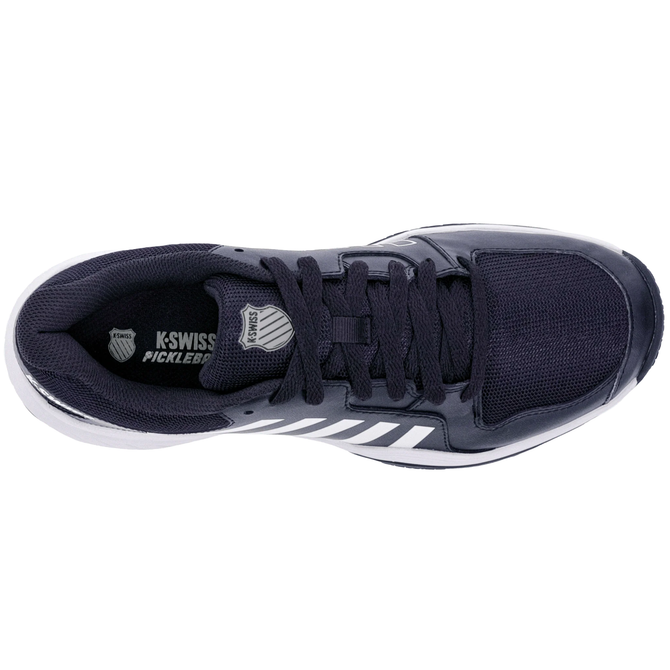 K-Swiss Men's Court Express Pickleball Shoe (Peacoat/White/Silver)