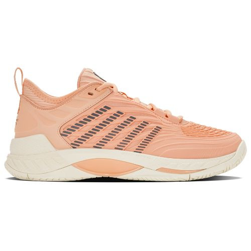 K-Swiss Women's Hypercourt Supreme 2 Tennis Shoe (Peach Parfait/Egret/Turbulence)