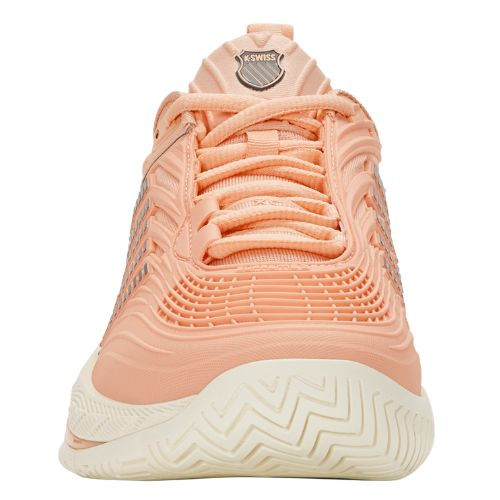 K-Swiss Women's Hypercourt Supreme 2 Tennis Shoe (Peach Parfait/Egret/Turbulence)