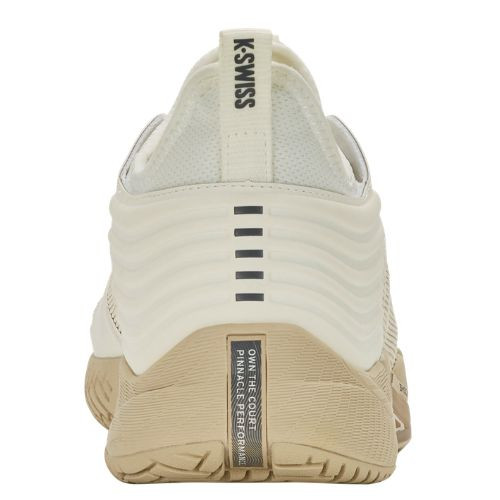 K-Swiss Men's Hypercourt Pinnacle Tennis Shoe (Egret/Pale Khaki/Turbulence)