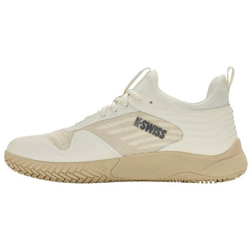 K-Swiss Men's Hypercourt Pinnacle Tennis Shoe (Egret/Pale Khaki/Turbulence)