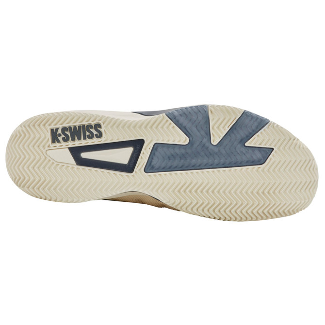 K-Swiss K-Frame Speed Rublo Clay Tennis Shoe (Egret/Turbulence) (Egret/Turbulence)