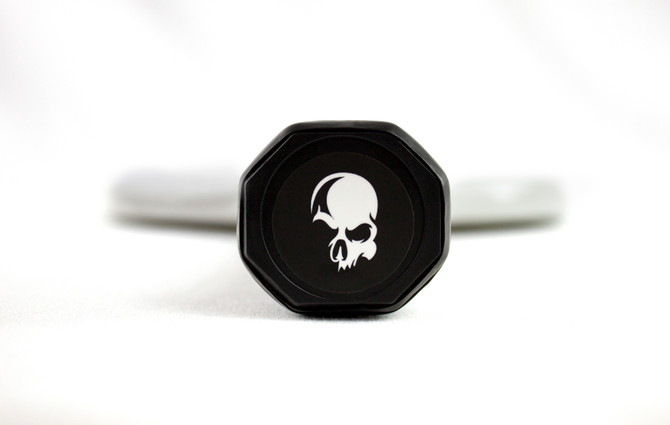 SkullU The Silver Platform Tennis Paddle