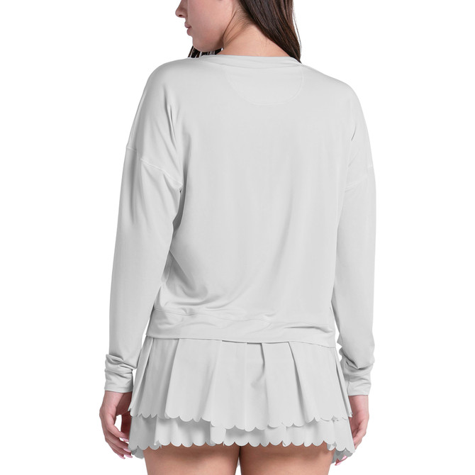 Lucky in Love Women’s Breeze Long Sleeve Top – UPF 50+ Lightweight Fitted Athletic Shirt, Breathable Performance Top