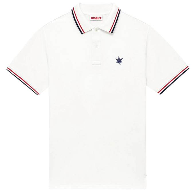 BOAST Men's 1983 Tipped Pique Polo 