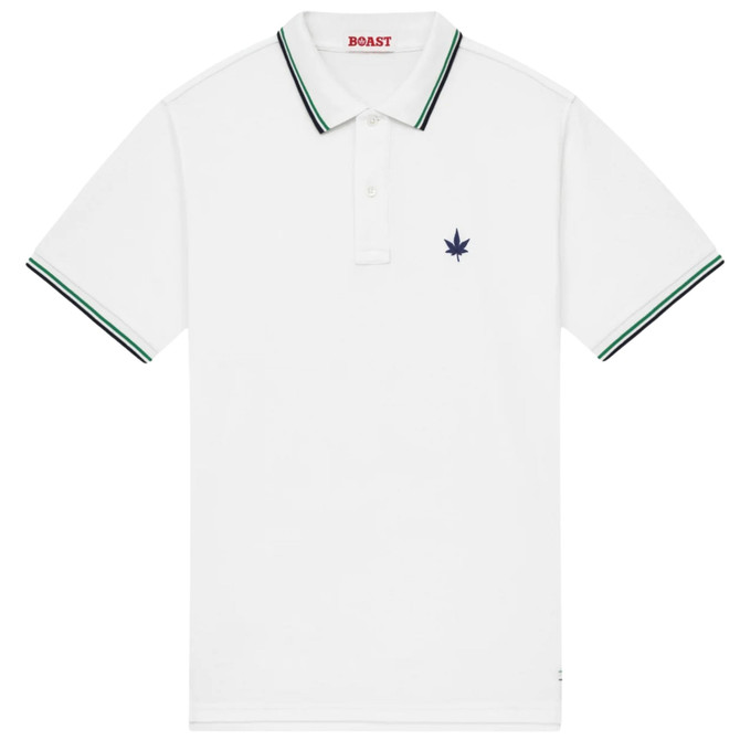 BOAST Men's 1983 Tipped Pique Polo 