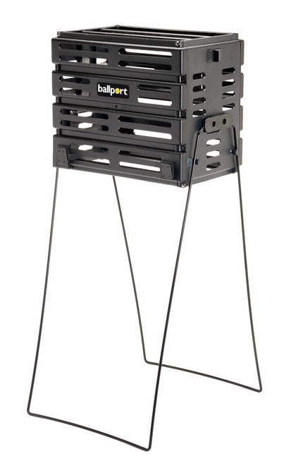 Tourna Ballport Tennis Ball Hopper | Holds 80 Balls