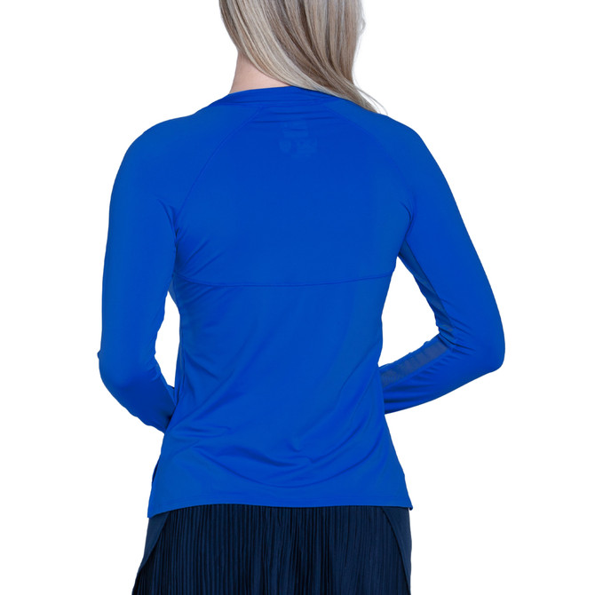 Lucky In Love Women's High Low Breezy Long Sleeve Shirt