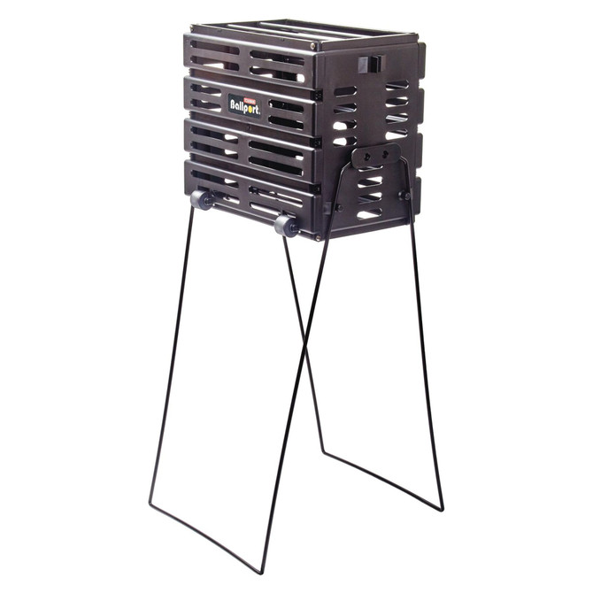 Tourna Ballport Deluxe Tennis Ball Hopper with Wheels