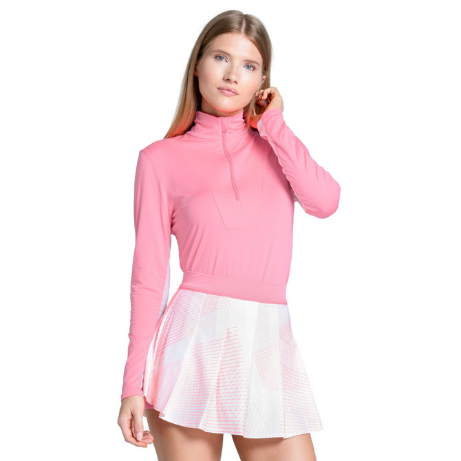 Lucky in Love Women's Free Play Zip Long Sleeve