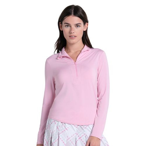 Lucky in Love Women's Free Play Zip Long Sleeve