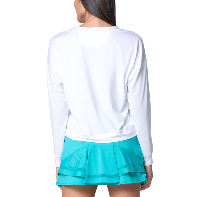 Lucky in Love Women’s Hype Long Sleeve Top – Lightweight UPF 50+ Athletic Shirt, Breathable Performance Top