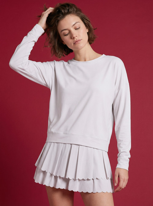 Lucky in Love Women’s Hype Long Sleeve Top – Lightweight UPF 50+ Athletic Shirt, Breathable Performance Top