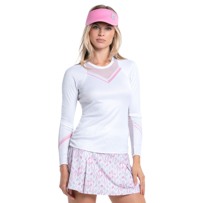 Lucky In Love Pickleball Skirt.