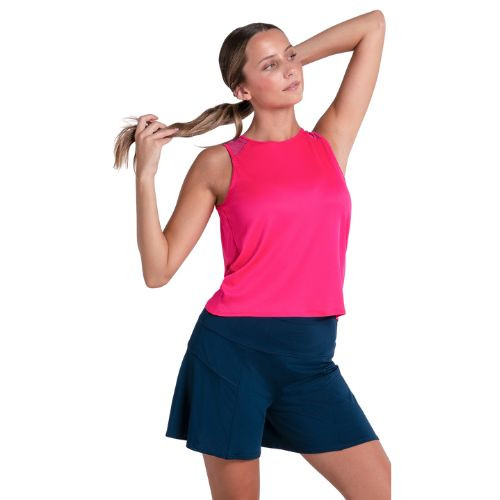 Lucky In Love Twist Back Rib Tank
