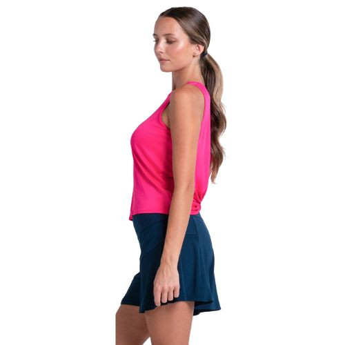 Lucky In Love Twist Back Rib Tank