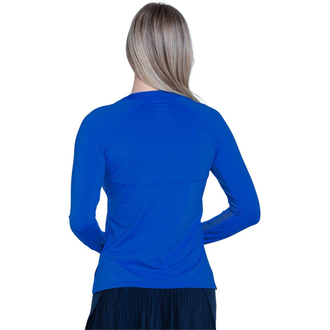 Lucky In Love Women's High Low Breezy Long Sleeve Shirt