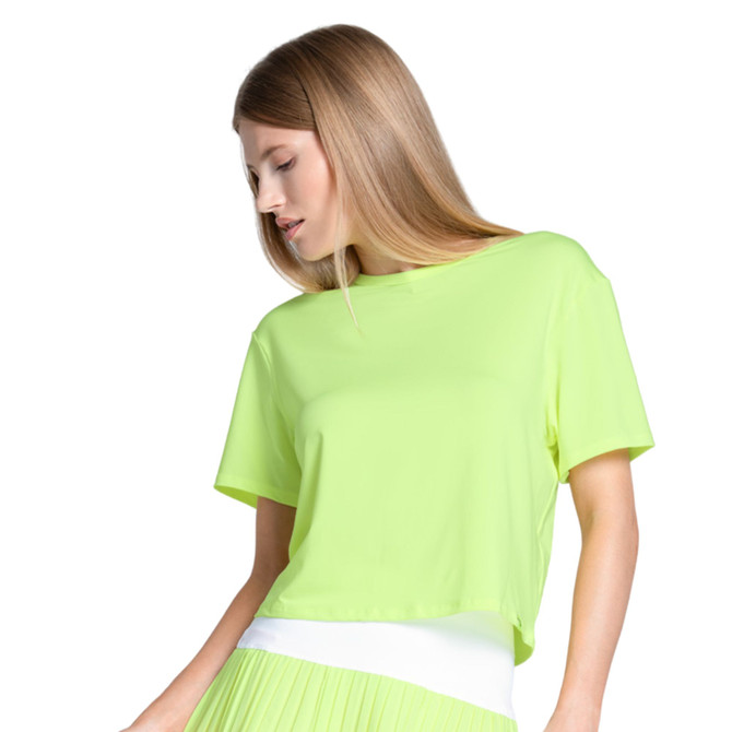 Lucky In Love Power Box Tee With UV Protection.