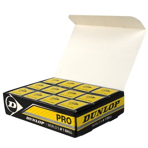 Dunlop Sports Pro Squash Ball (12-Ball Box) 