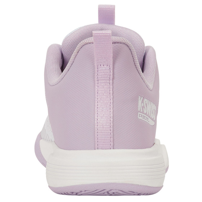 K-Swiss Women's Ultrashot Light Padel Shoe (White/Orchid Hush/Purple Rose)
