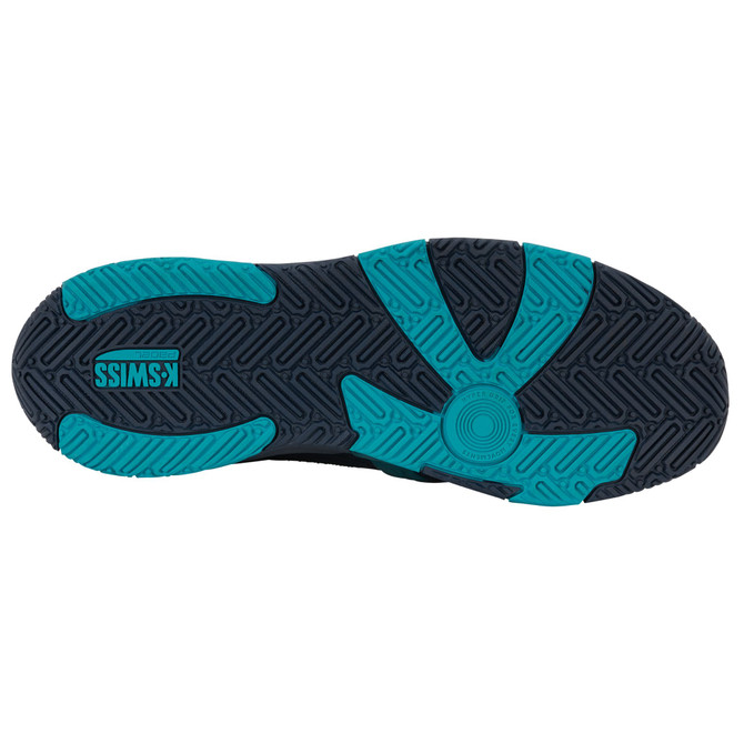 K-Swiss Men's K-Frame Padel Shoe (Carbon/Baltic) (Carbon/Baltic)