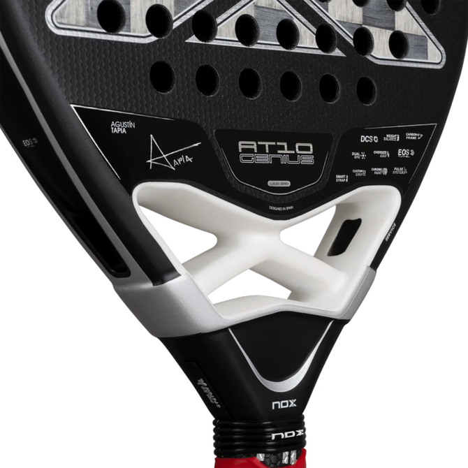 NOX AT10 Genius Attack 18K 2026 by Agustín Tapia Padel Racquet